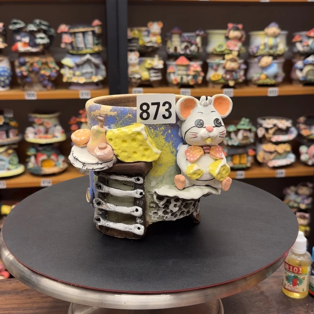 【闪购商品】粗陶手捏