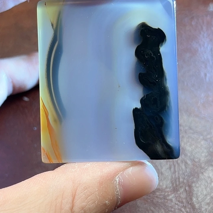 玛瑙/玉髓颈饰合金苏*