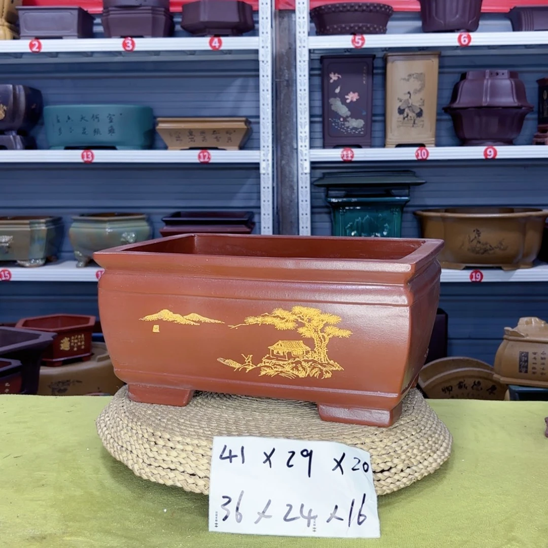 紫砂花盆宜兴紫砂厂