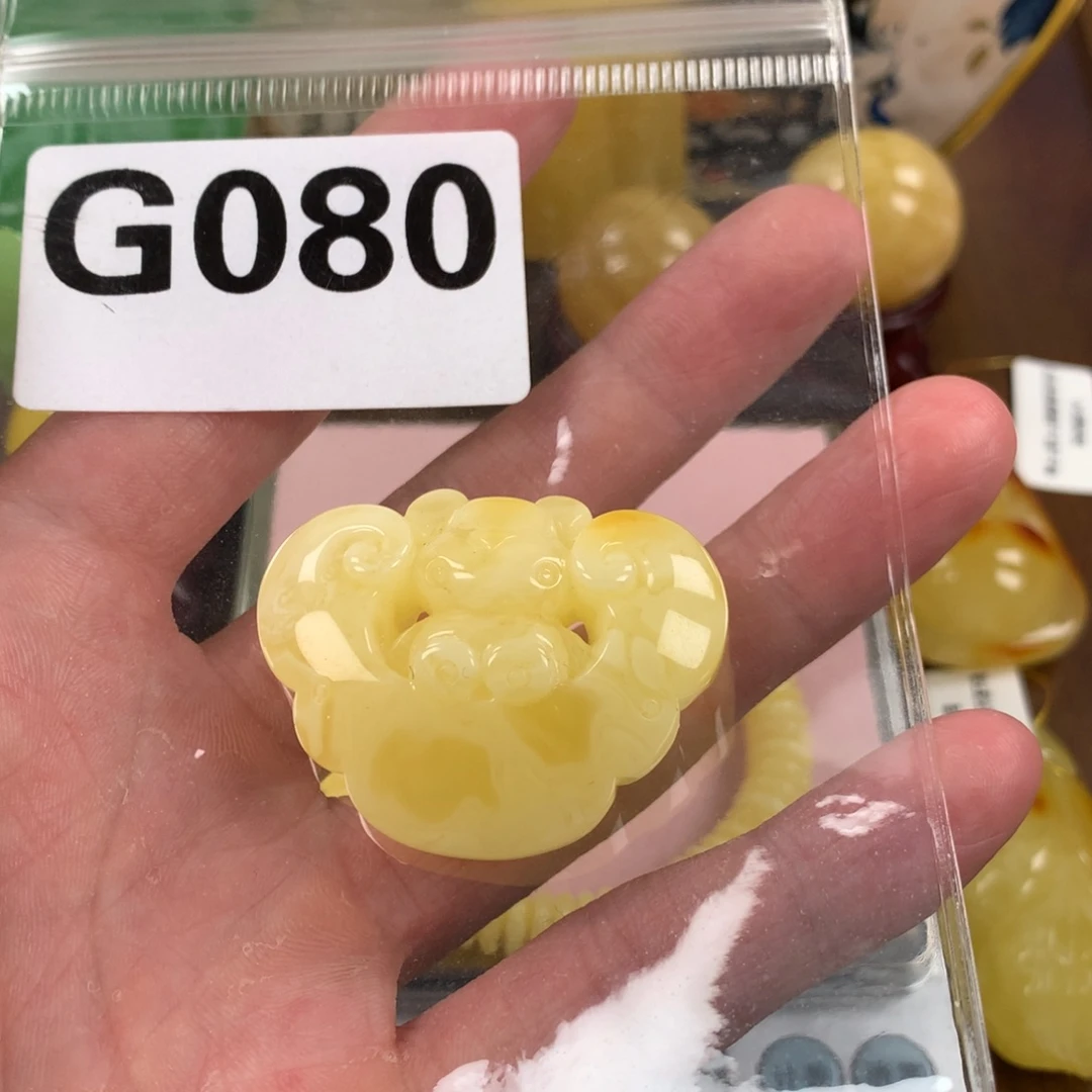 琥珀未镶嵌珠宝奇石裸石