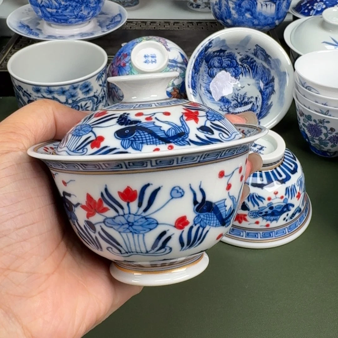 景德镇景德镇纯手工手绘茶器蒙蒙394