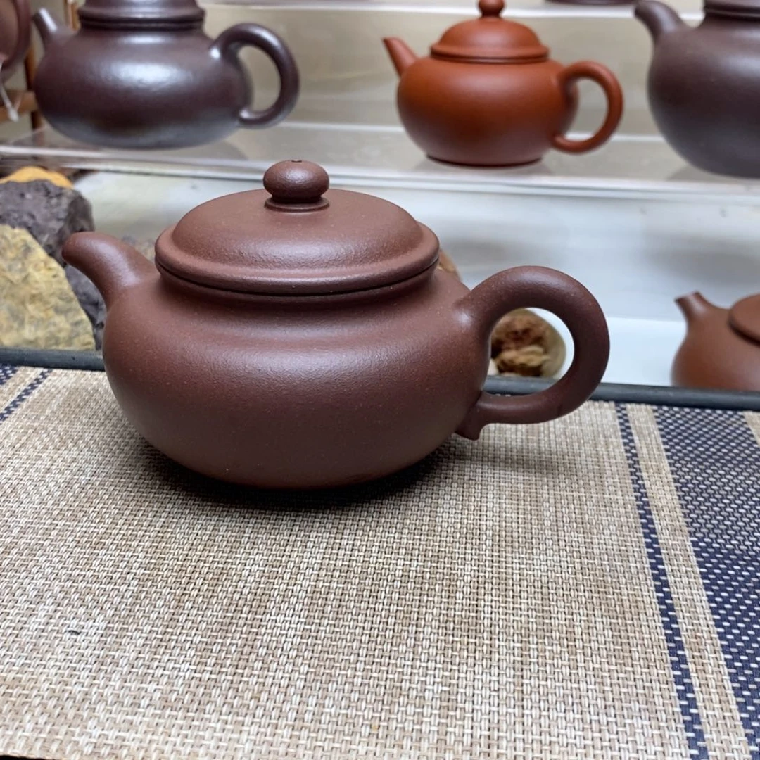 茶壶紫砂零添加原矿中槽青210毫升