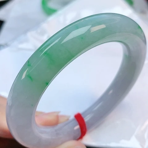 未镶嵌手镯翡翠56圆条882779