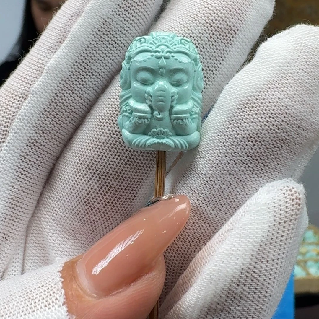 绿松石未镶嵌配饰