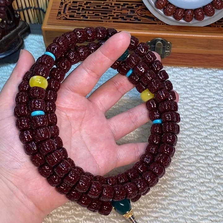 吊坠金刚菩提12mm一代龙108