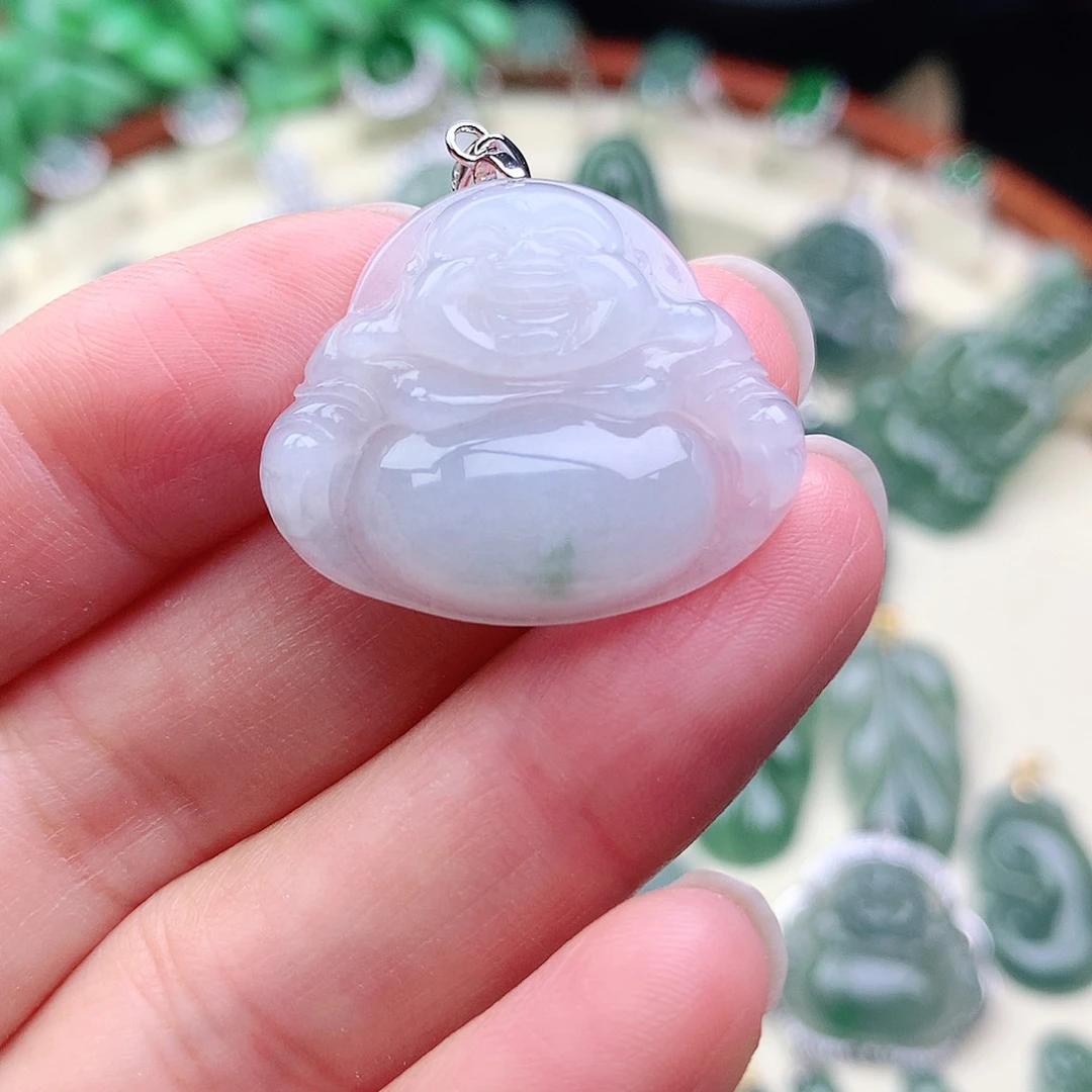 颈饰未镶嵌翡翠吊坠