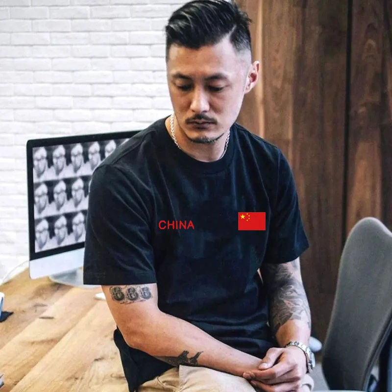 韩版CAN潮流印花港风T恤t恤运动宽松休闲时尚