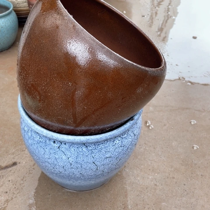 紫砂花盆0602瑕——3瑕