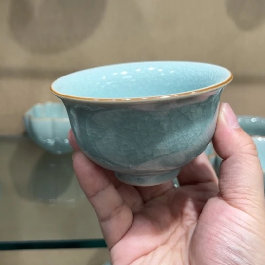 瓷片陶瓷茶具汝瓷茶具