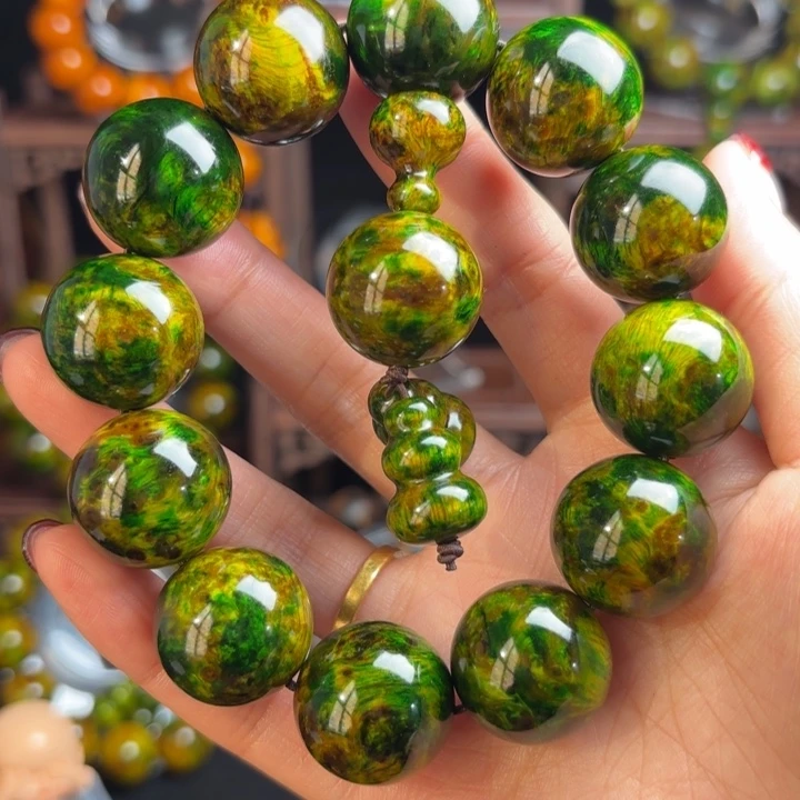 琥珀木2.0小绿油水墨丹青