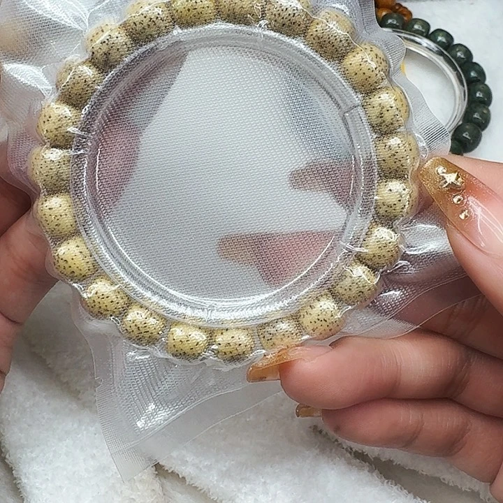 星月菩提手串305荣耀黄星月菩提10桶单圈