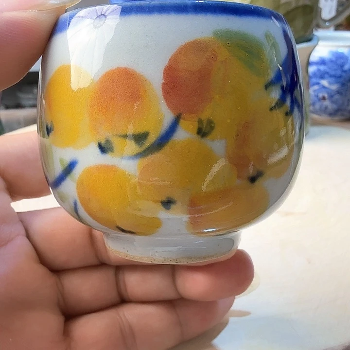 景德镇陶瓷手工手绘蛋蛋杯