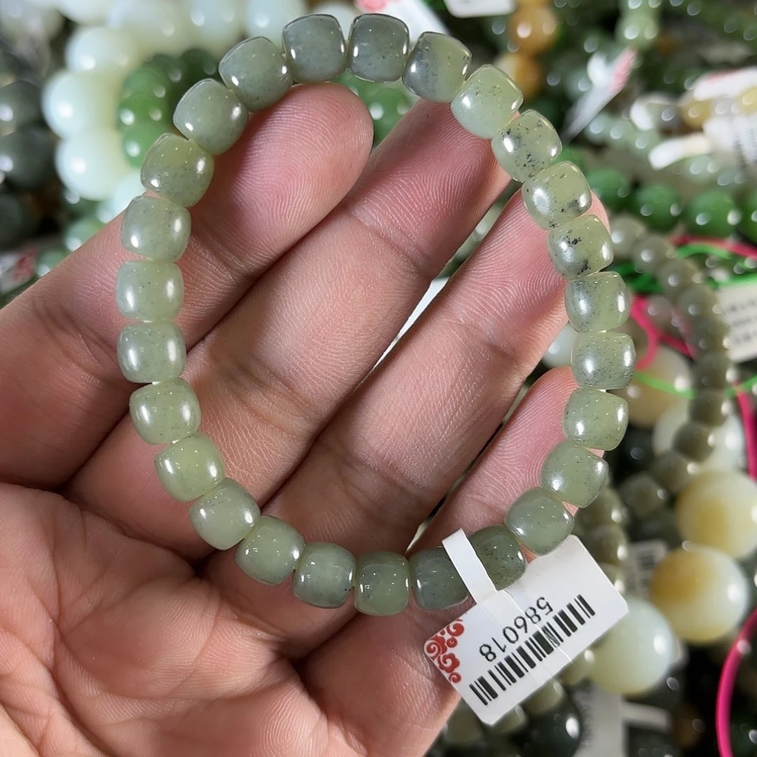 和田玉手链未镶嵌W5