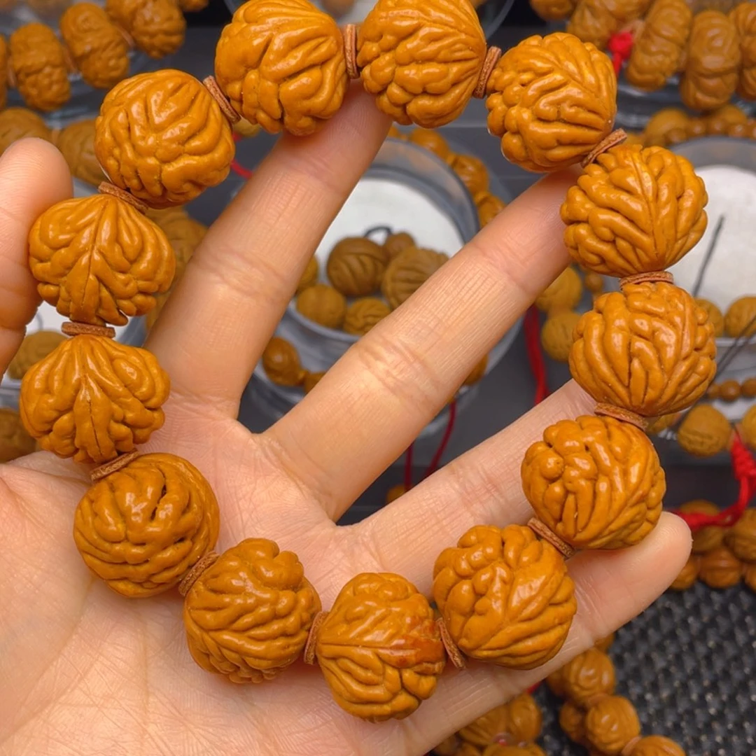 桃核吊坠2.2圆桩豹子头