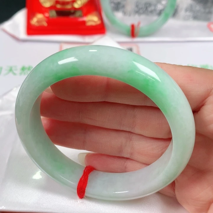 未镶嵌手镯翡翠   编号0260 正圈57