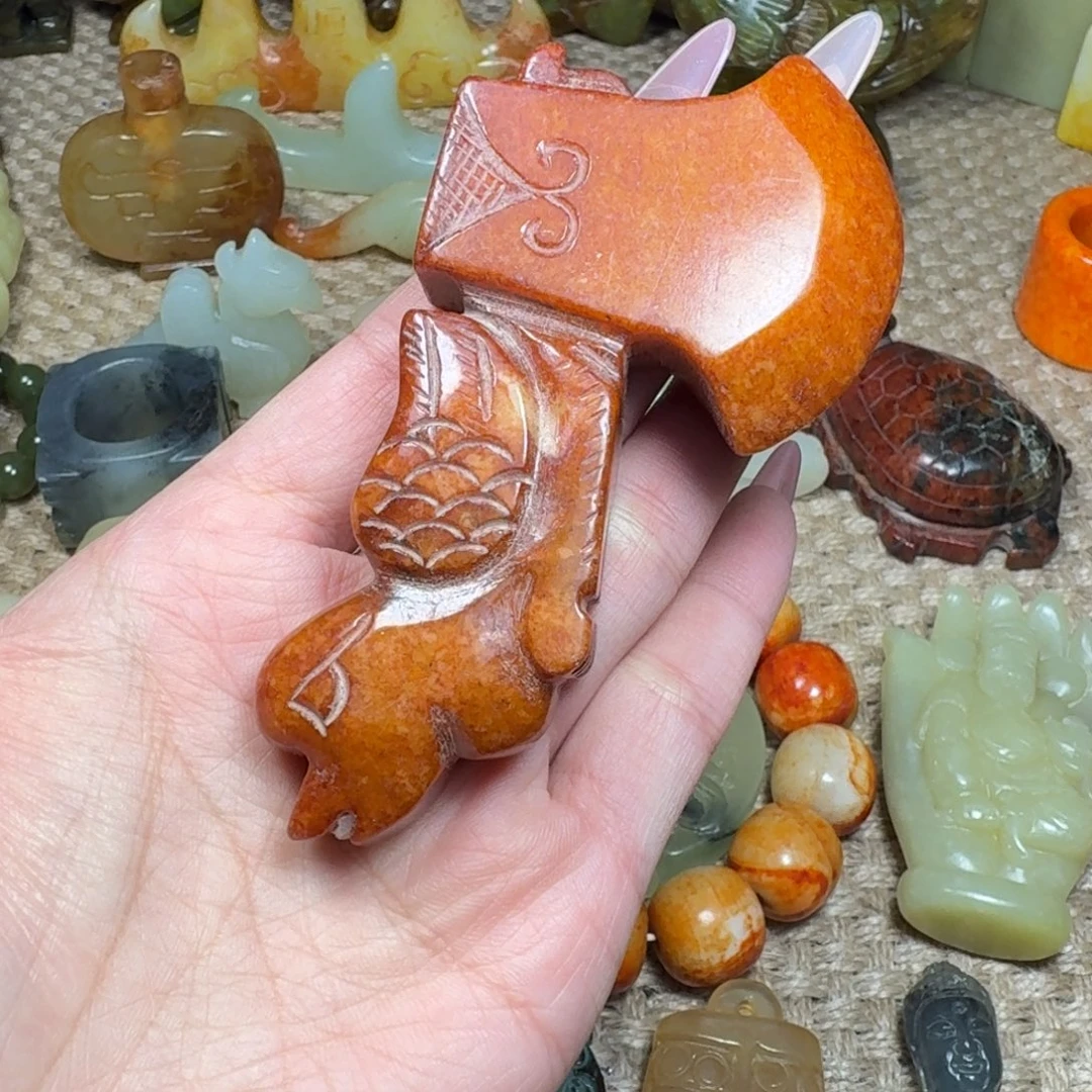 白玉菩提吊坠挂件