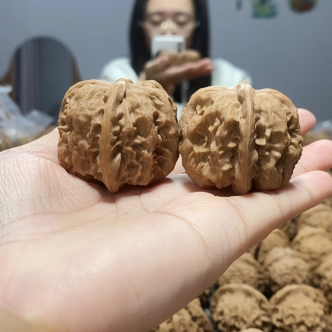 吊坠文玩核桃方块39修