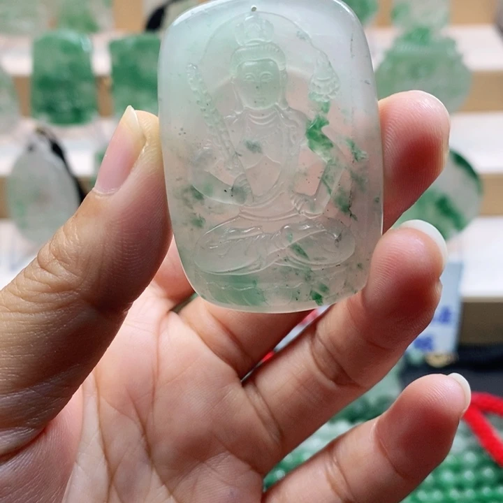 未镶嵌石英质玉珠宝半成品非洲翠