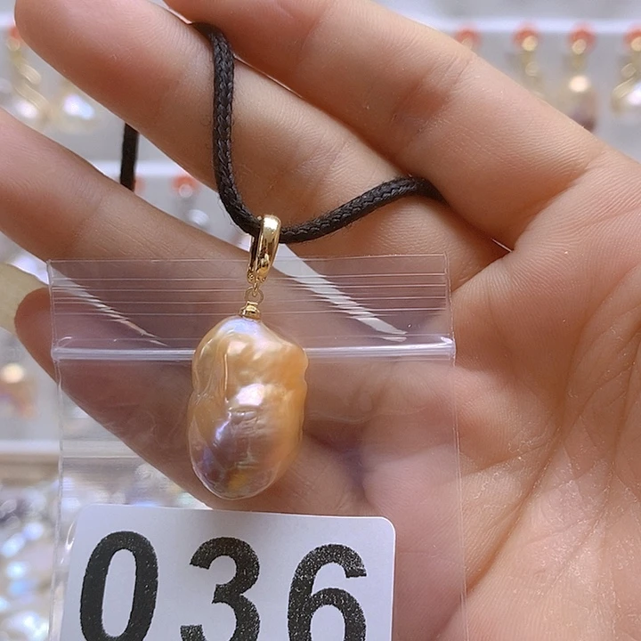 淡水珍珠未镶嵌颈饰36