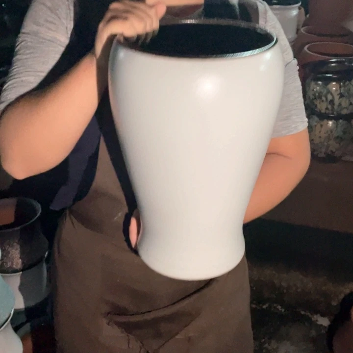紫砂花盆口18高32正品正品