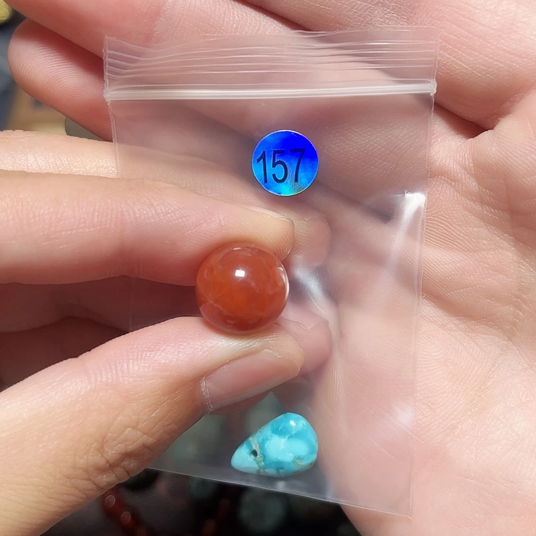 桥****未镶嵌圆珠桶珠老型手串！！玛瑙/玉髓