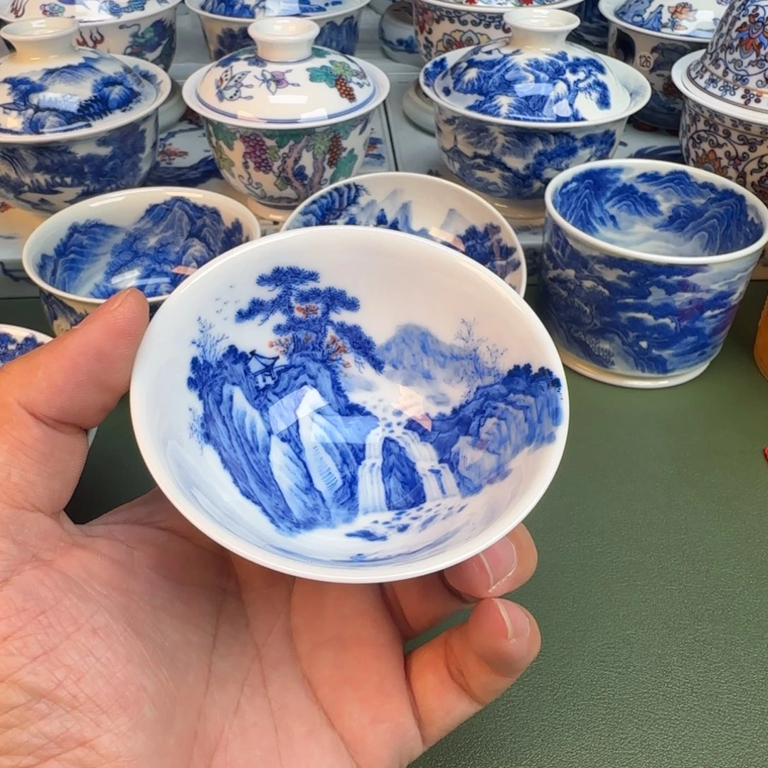 纯手工纯手绘茶具95