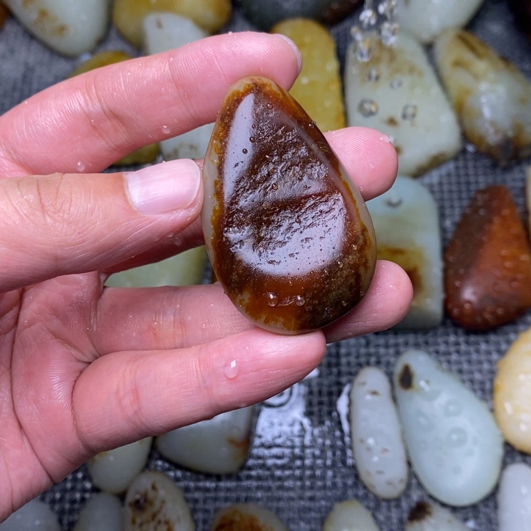 暗***迷未镶嵌挂件定制和田玉