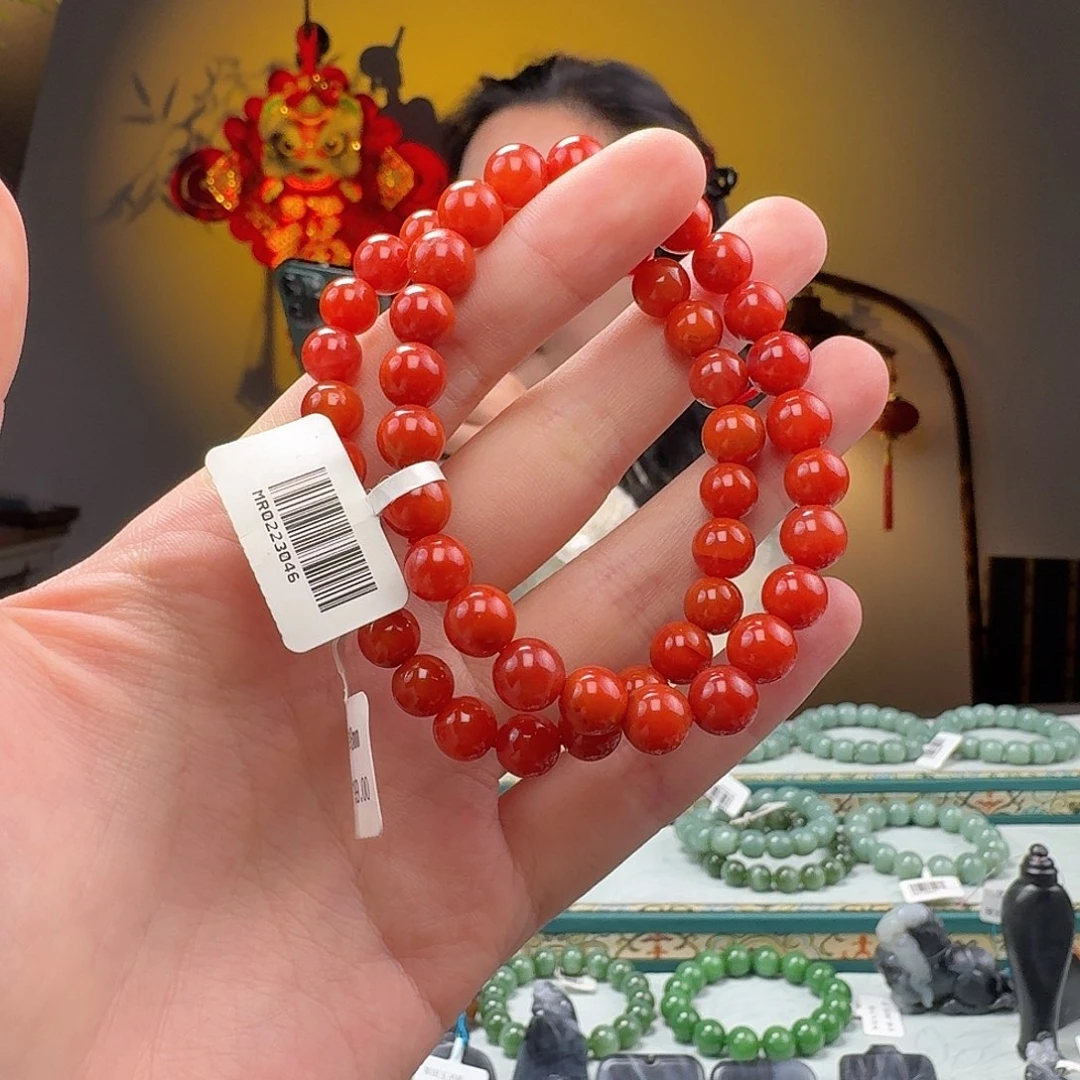 南红玛瑙手串拍一发一多样性发货未镶嵌