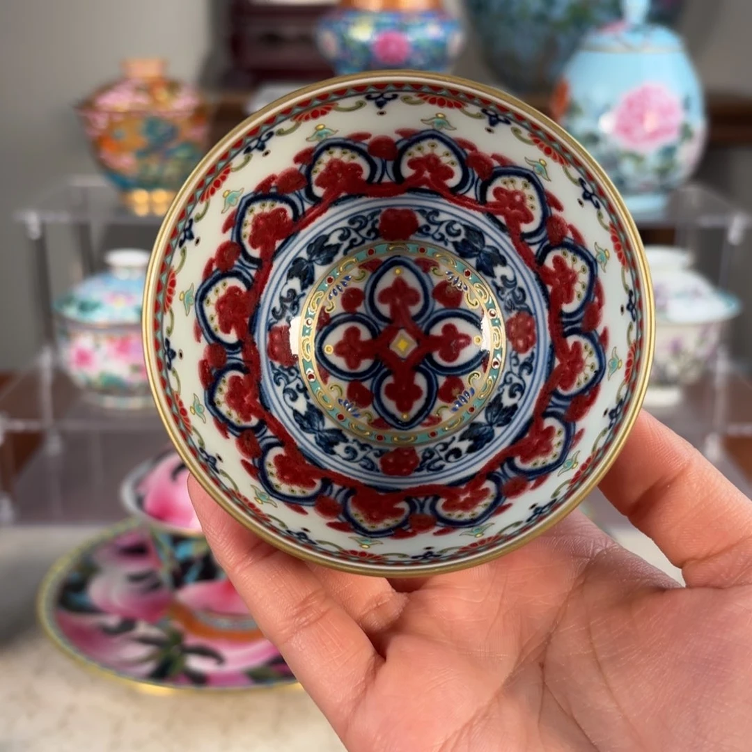 纯手工手绘 高端茶器