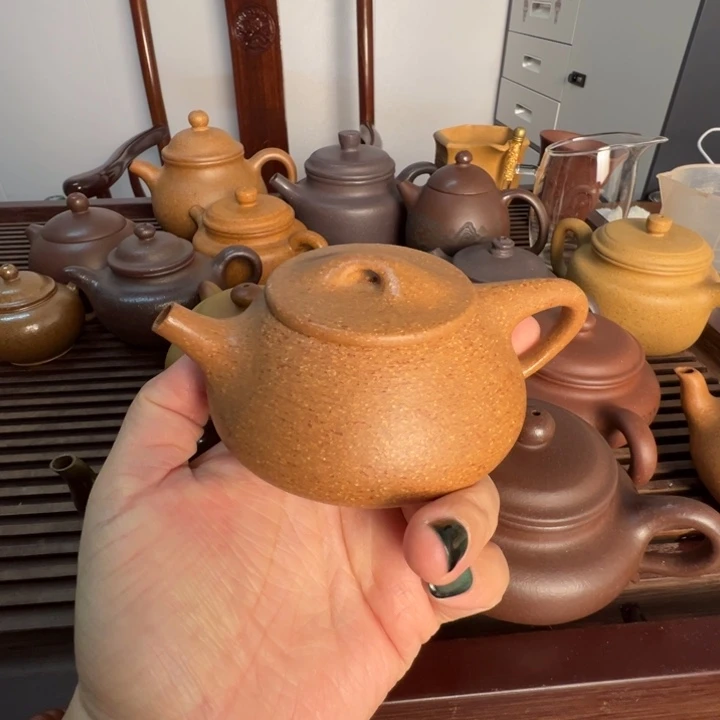 天***情紫砂茶壶瑕疵景舟