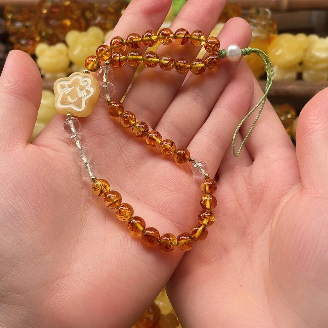 琥珀未镶嵌珠宝奇石