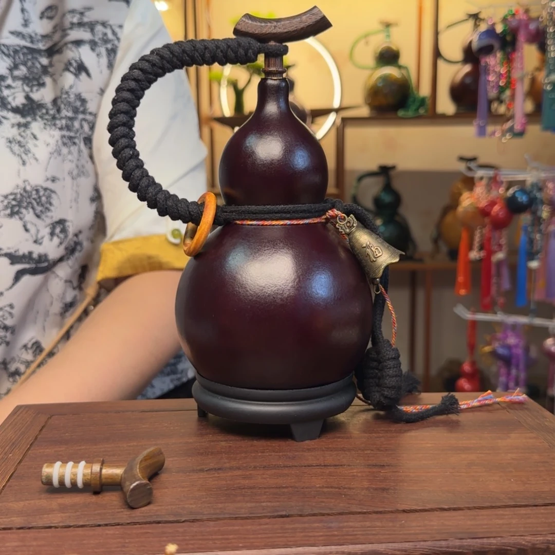 26 传统文化大漆酒葫芦直播间一物拍