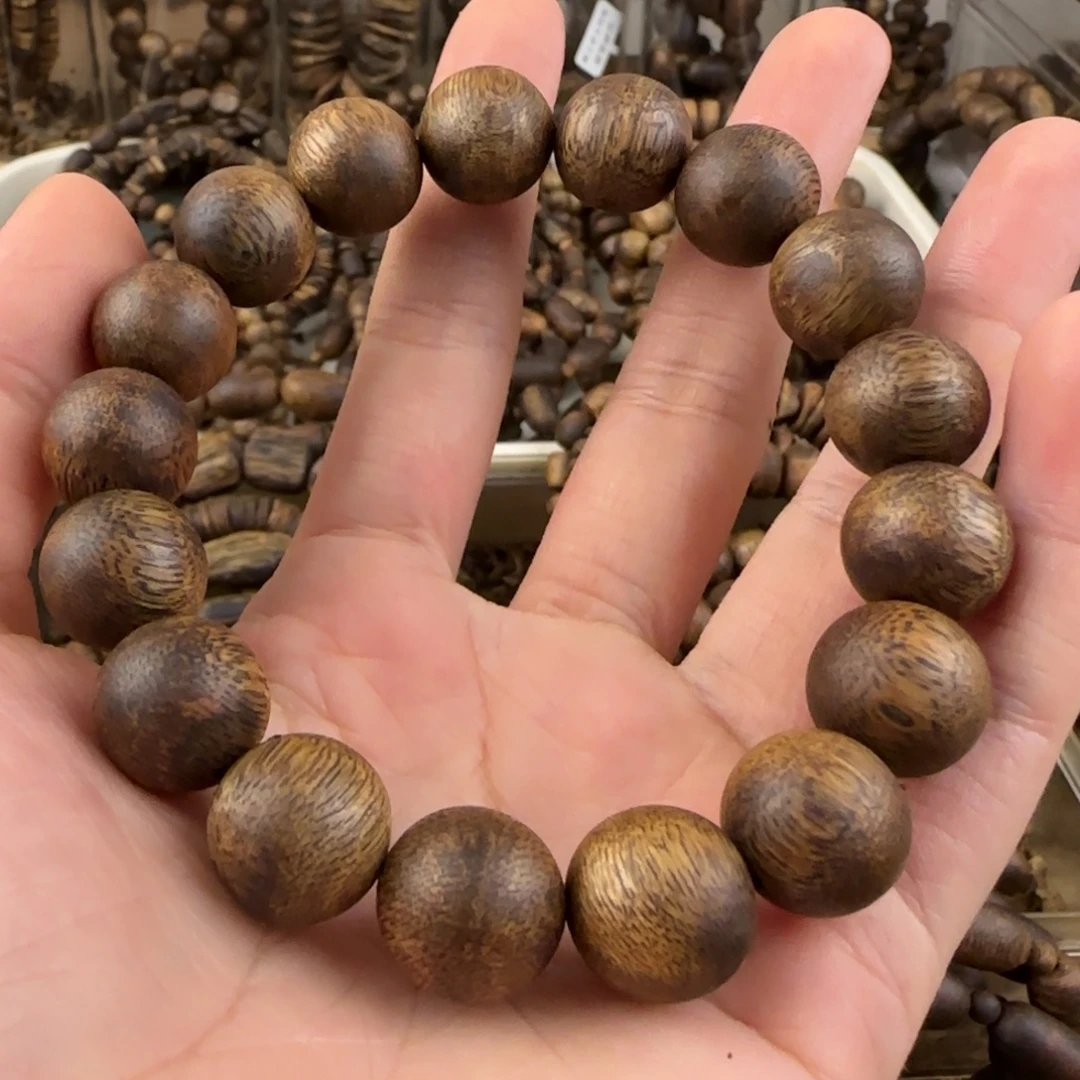 连***希沉香手串奇楠手串12.7克卡1.3