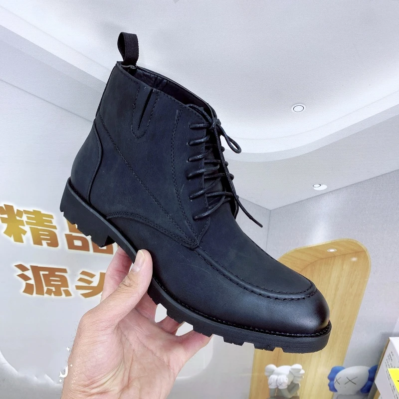 【断码】男百搭软底防滑休闲马丁靴9902
