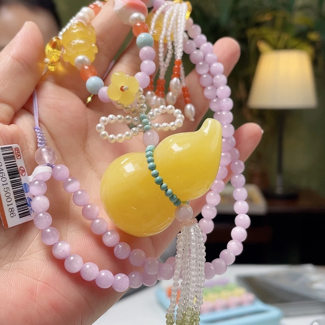 裸石蜜蜡未镶嵌蜜蜡吊坠