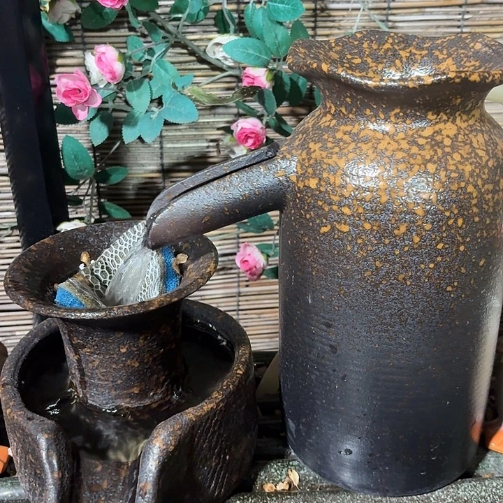 粗陶口径13/27，13/15/15➕10W水泵➕水管➕过滤棉