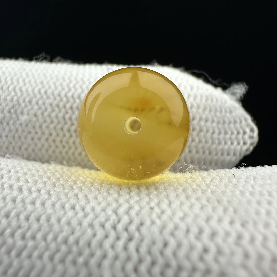 J8213天然原矿蜜蜡 墩子老型11.5*10mm实物拍摄一物一图
