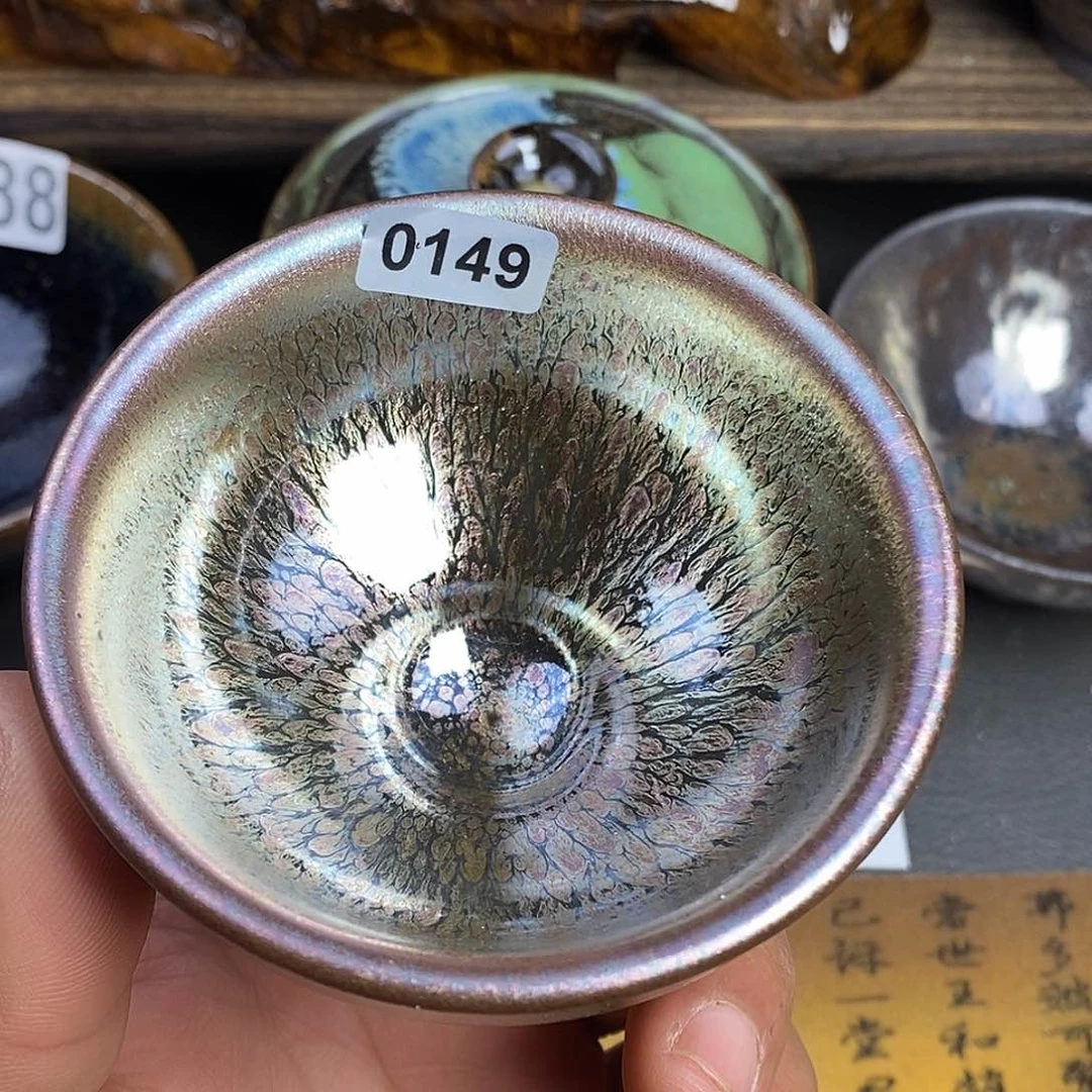 茶盏全品无暇建盏主人杯