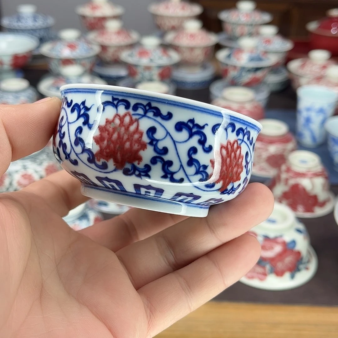 景德镇陶瓷青花釉里红