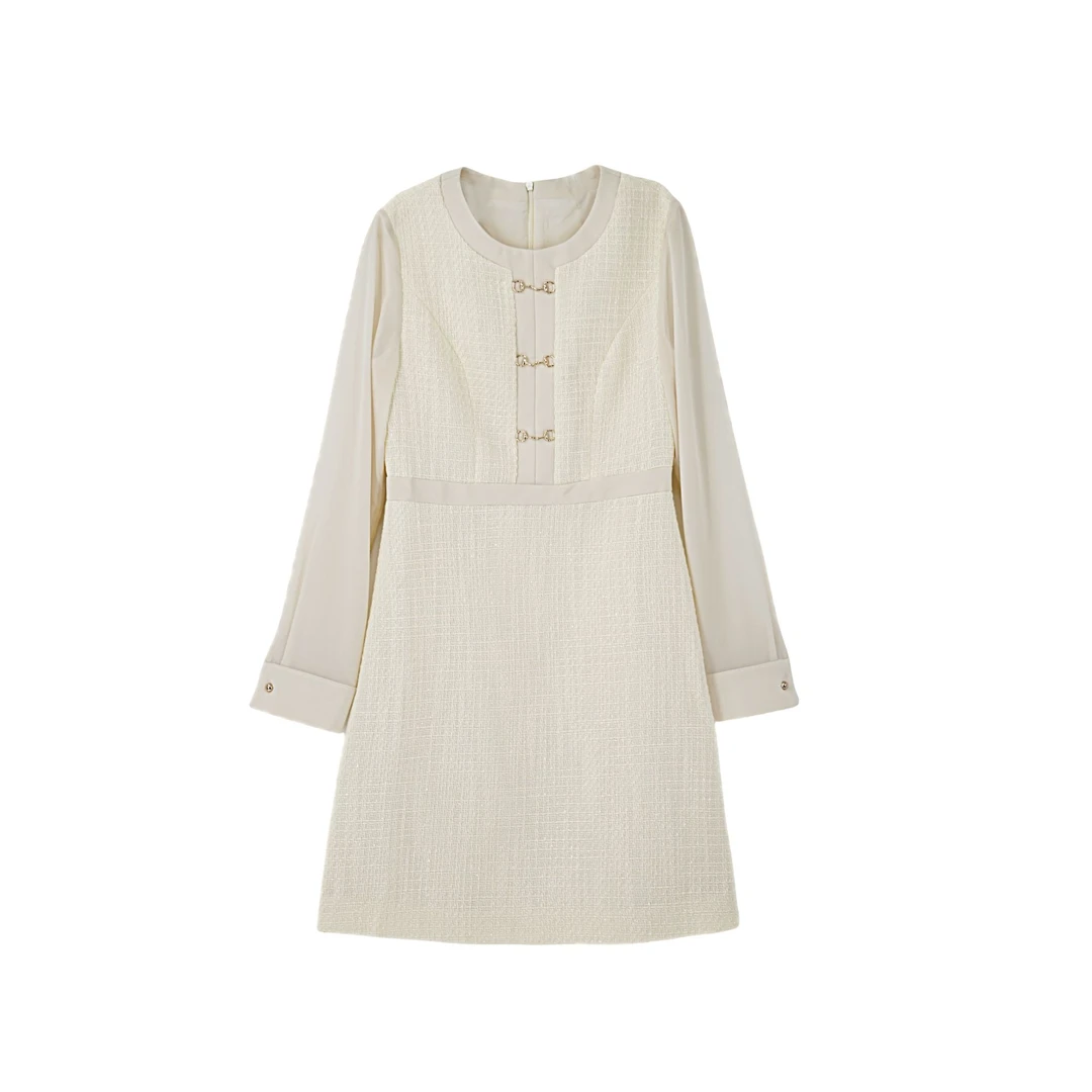 【专属】501-600号时尚设计显瘦女装小香风法式长裙号