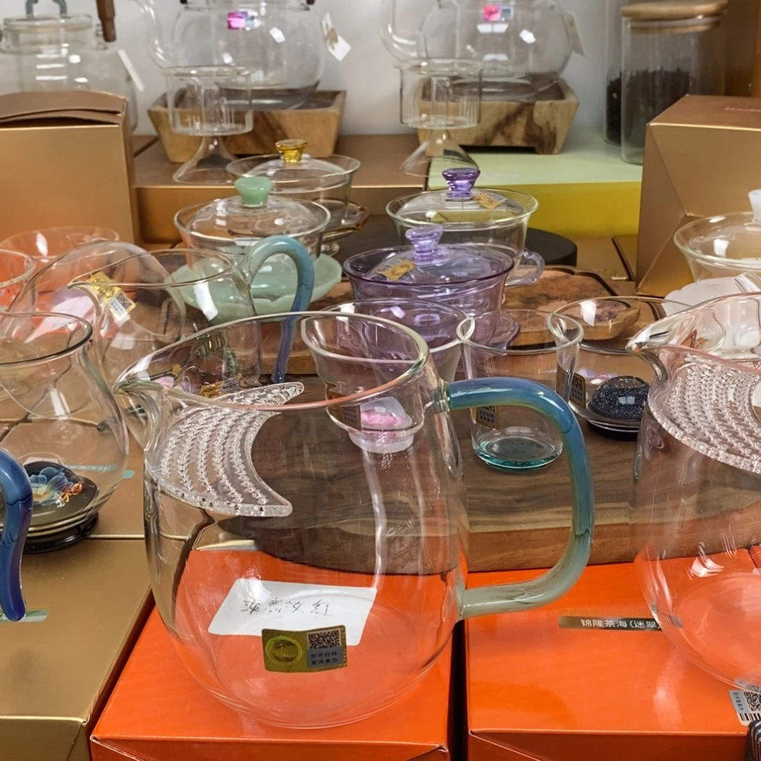 米***糖澄然煮茶器青绿色样品