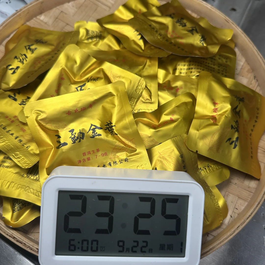 【1599号】2022年三勐金叶易武生茶小龙珠（9月22号）C