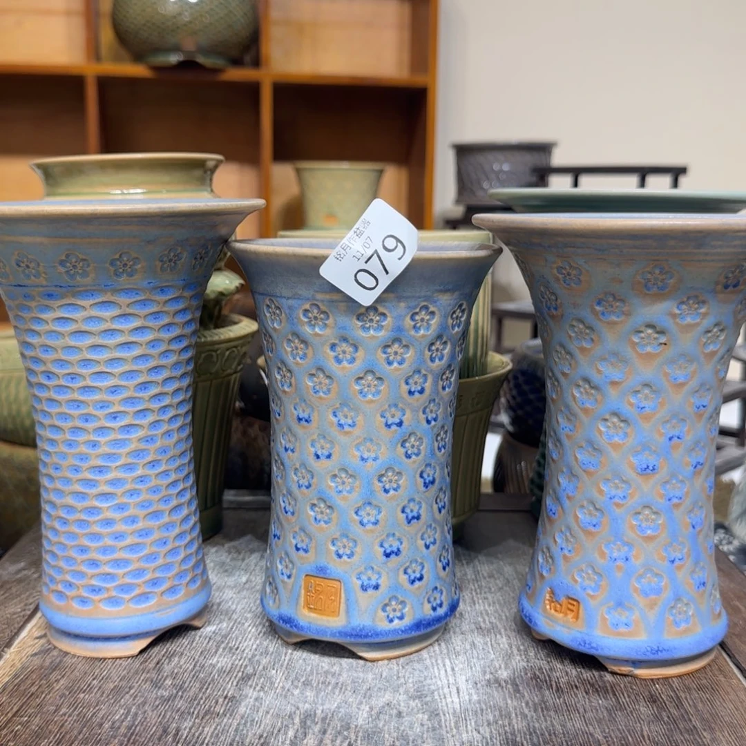 手工花盆 079 内口口径 8-9 cm