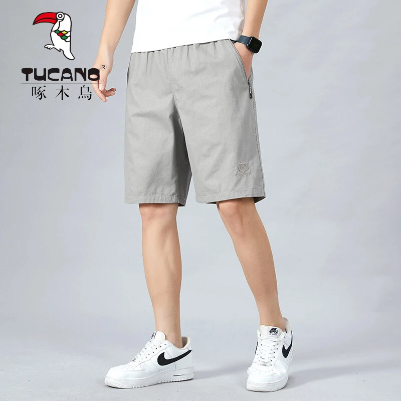 啄木鸟新款工装短裤潮流夏季宽松韩版休闲外穿薄款五分裤子