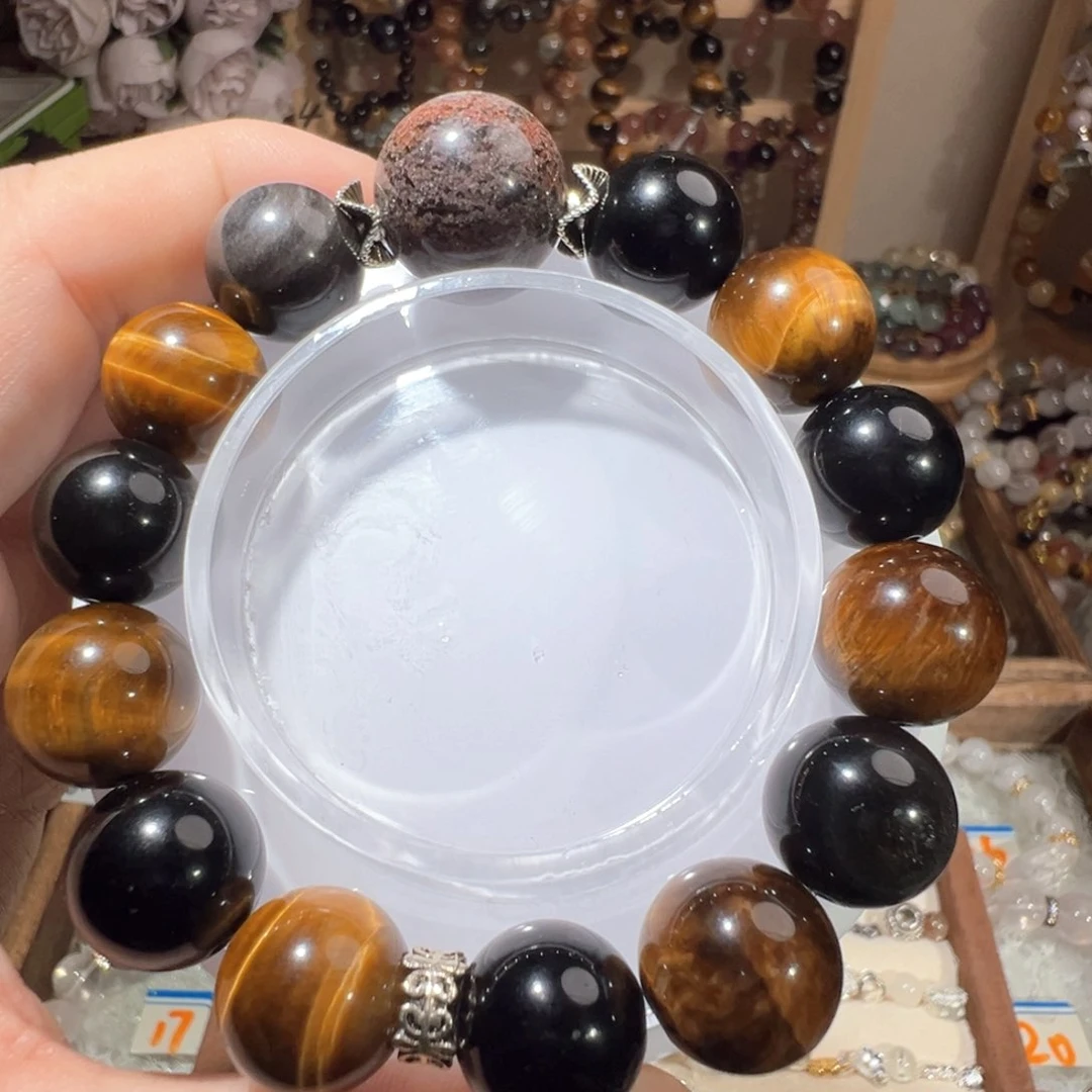 水晶手绳未镶嵌黄虎眼