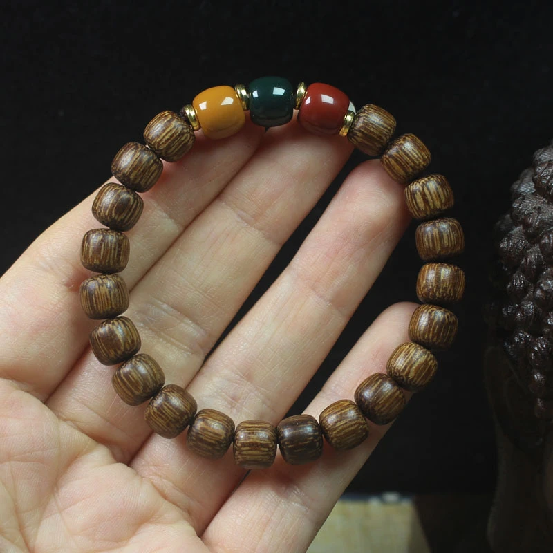 增香沉香木沉香木手串男女款（无礼盒）红绿灯款高颜值8mm