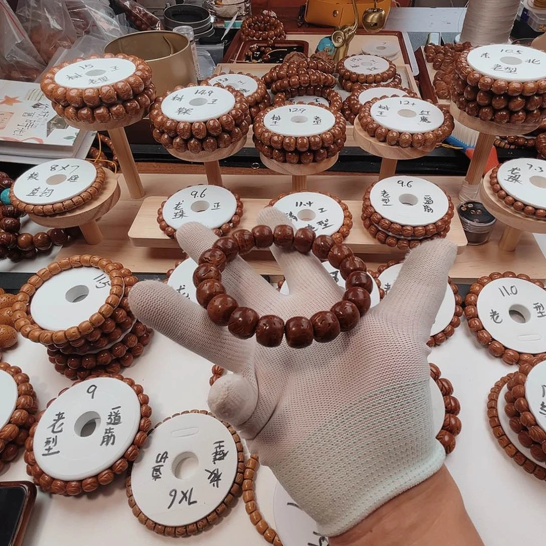 桃核手串无*桃核手串