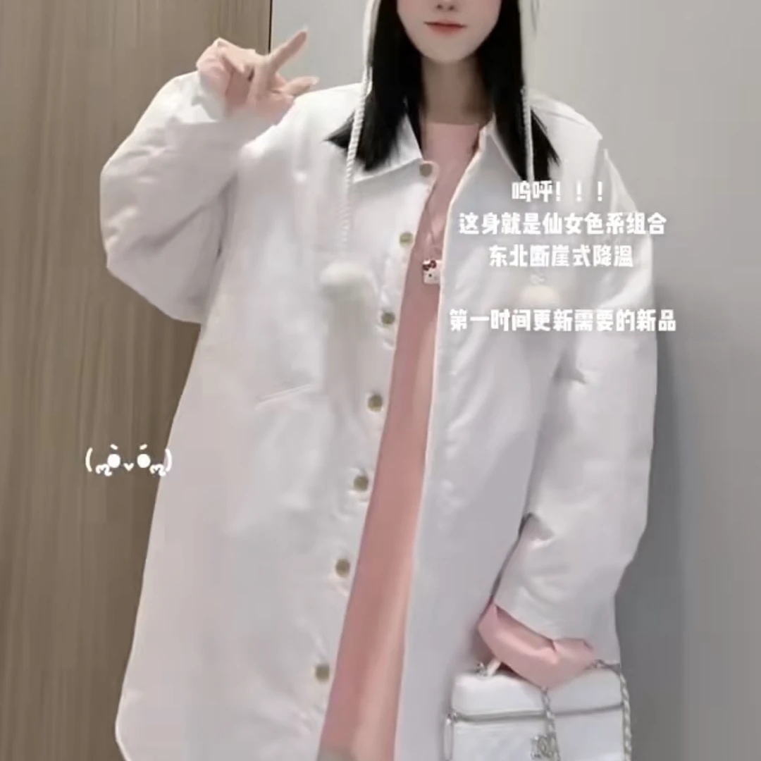 男友风二棉立领棉服