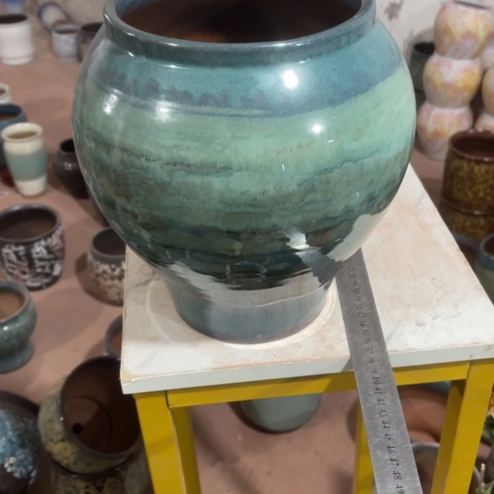 紫砂花盆口径17高度25一只正品