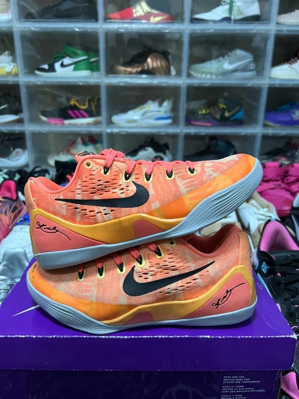 41码/科比9low珊瑚篮球鞋/二手正品9新/换过鞋底